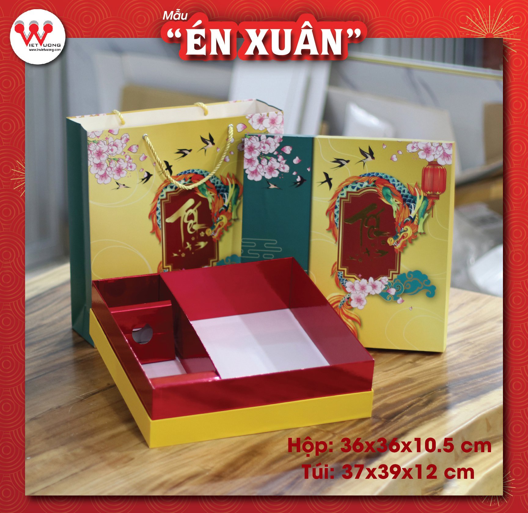 MẪU HỘP QUÀ TẾT 2024